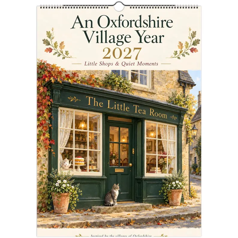 An Oxfordshire Village Year wall calendar